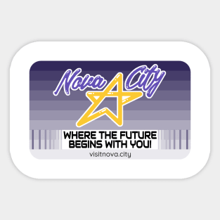 Nova City 1982 Sticker